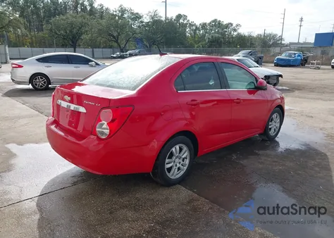 2013 Chevrolet Sonic Lt Auto from USA, damaged, VIN 1G1JC5SH9D4182140